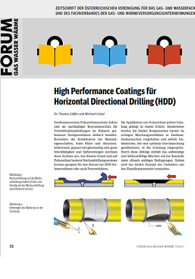Forum Gas Wasser Wärme – High Performance Coatings für Horizontal Directional Drilling