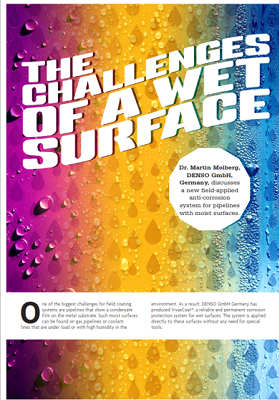 World Pipelines – The challenges of a wet surface