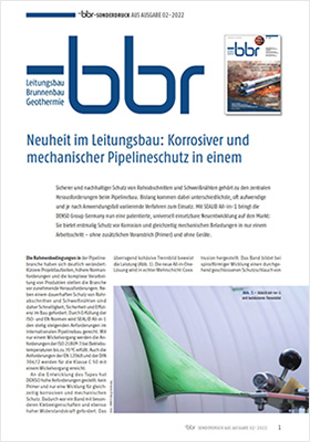 bbr - Neuheit im Leitungsbau: Korrosiver und mechanischer Pipelineschutz in einem