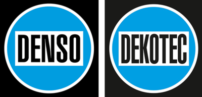Logos of DENSO and DEKOTEC