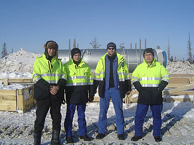 The DENSO specialists in Siberia