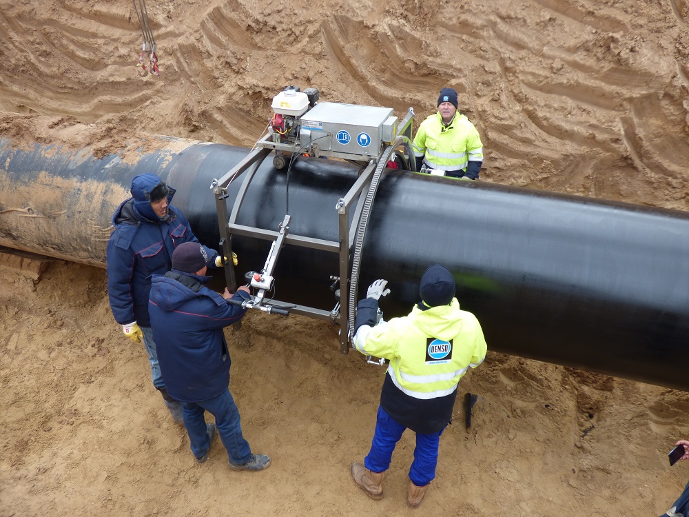 Rehabilitación de un gasoducto, Kazajistán